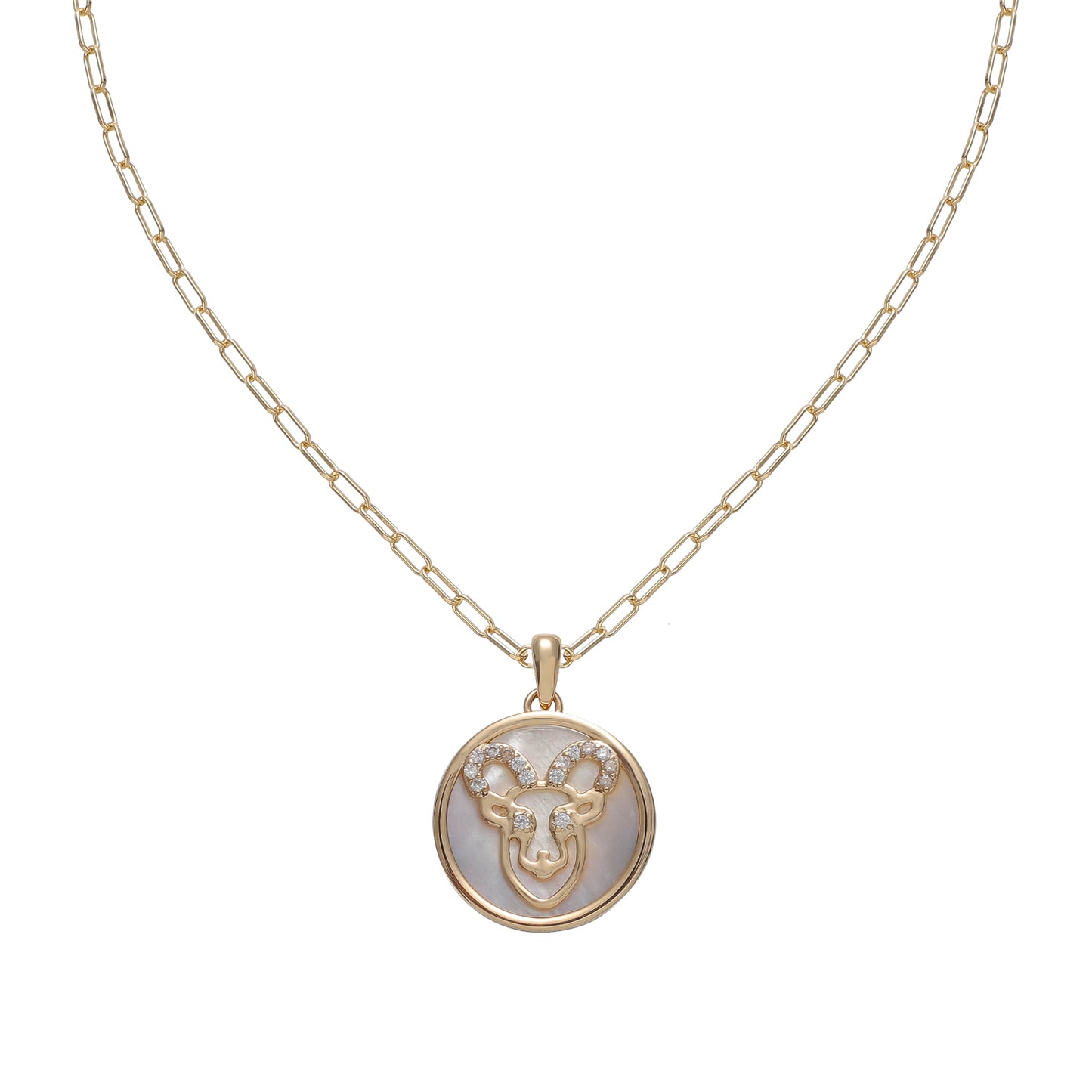 Zodiac Medallion Pendant
