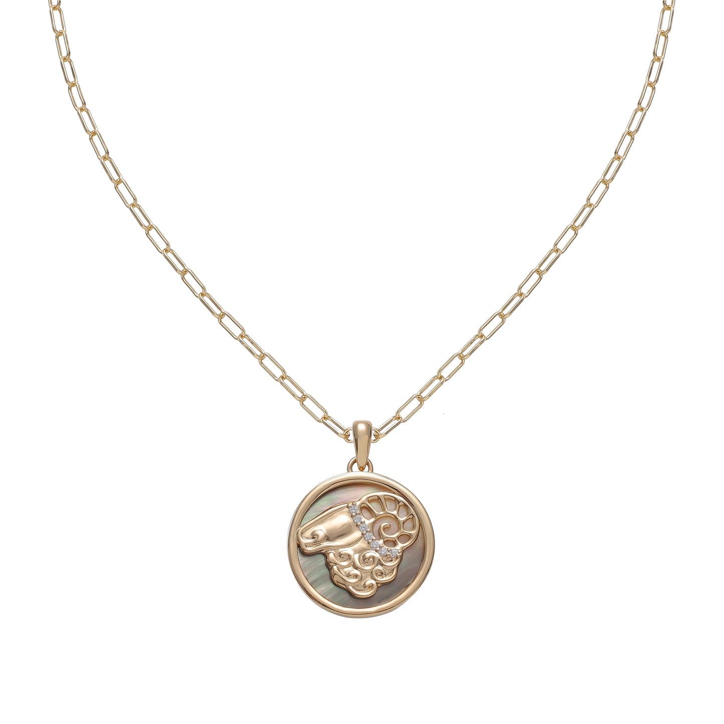 Zodiac Medallion Pendant