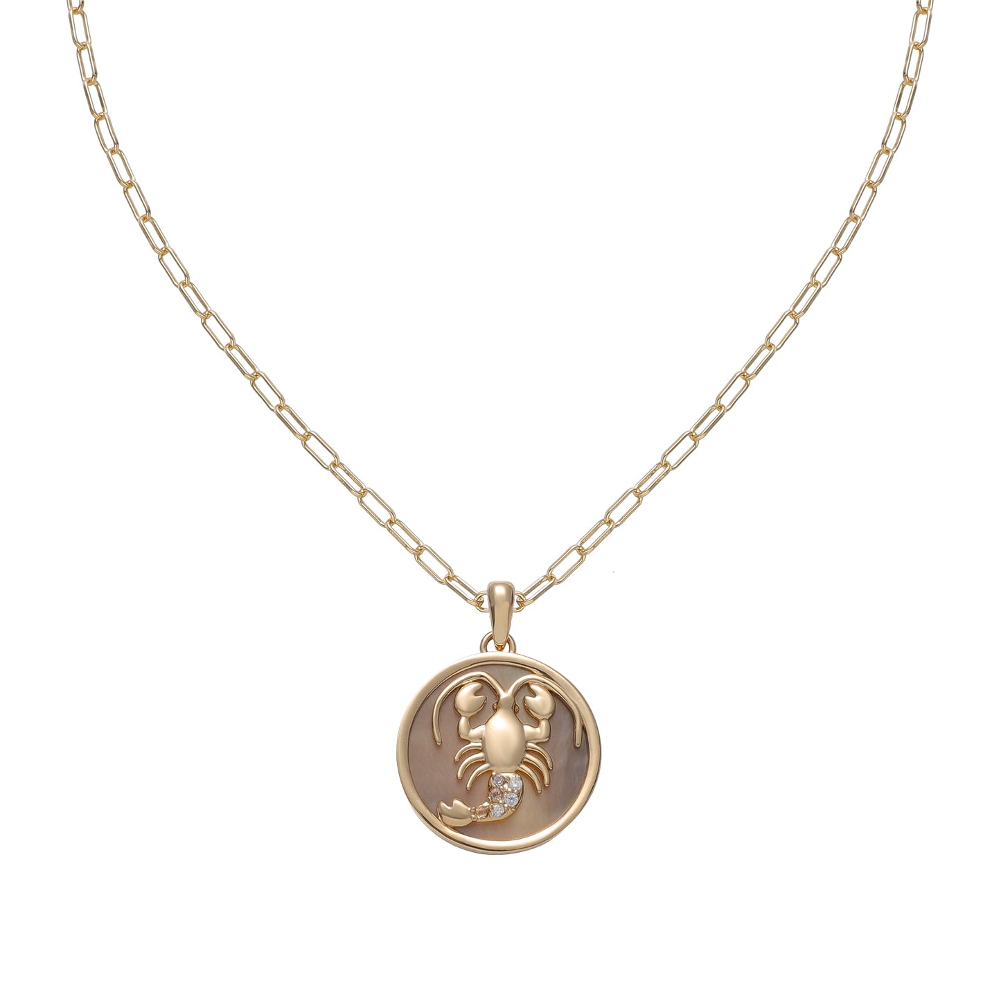 Zodiac Medallion Pendant