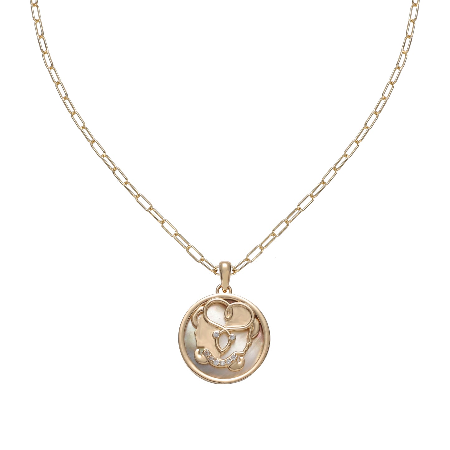 Zodiac Medallion Pendant