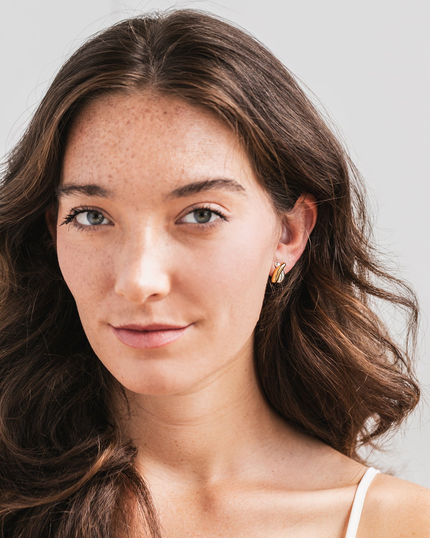 Cross My Heart Studs