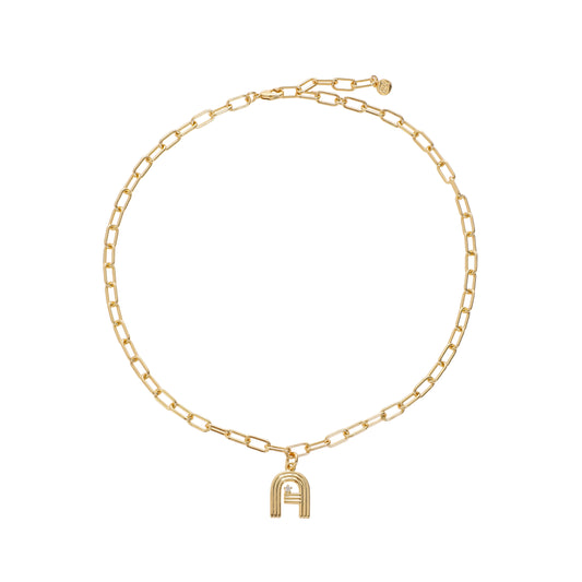 Deco Initial Necklace