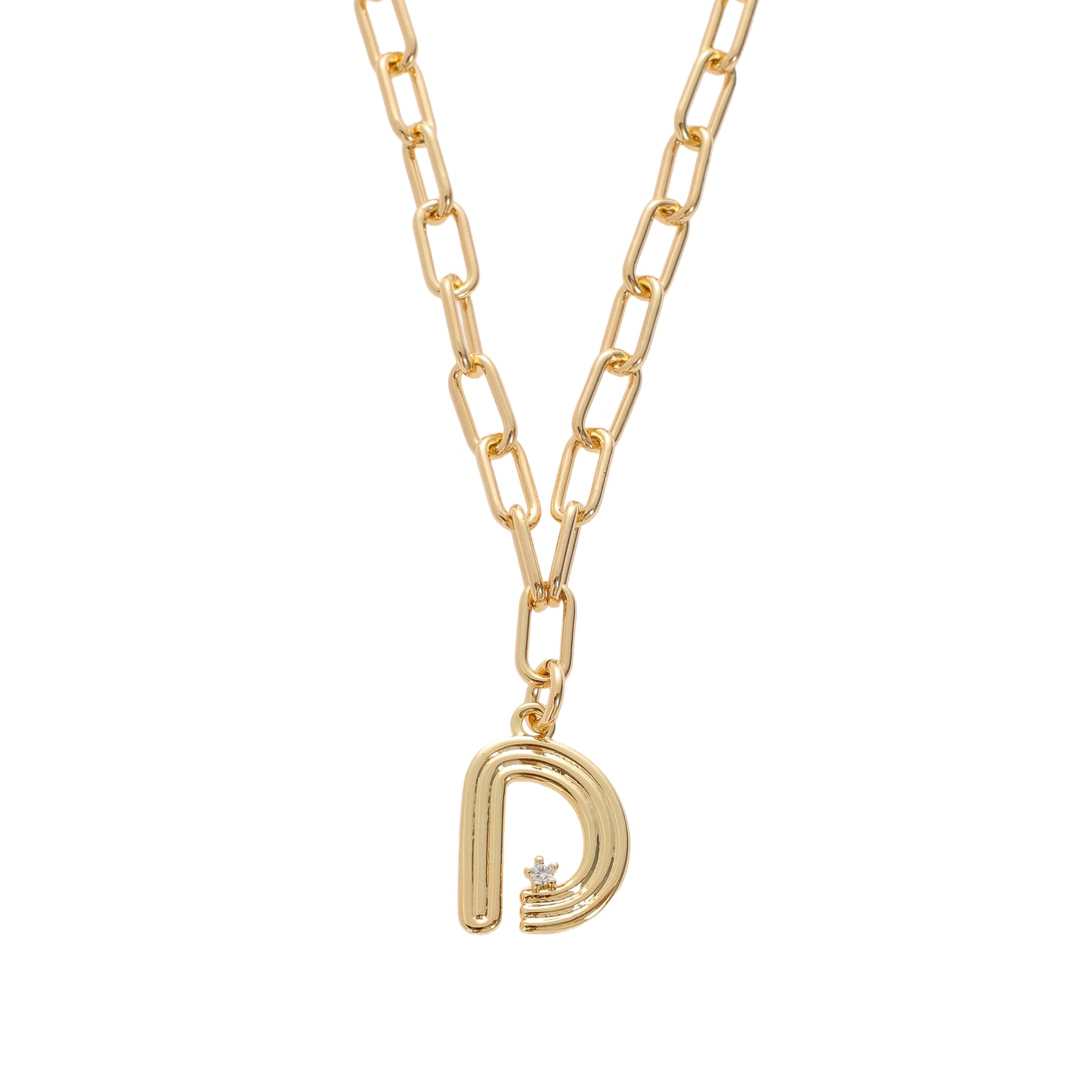 Deco Initial Necklace