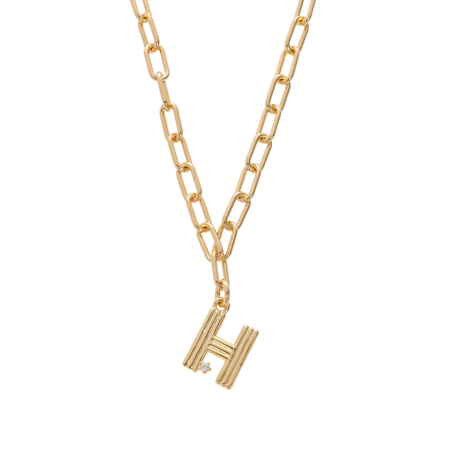 Deco Initial Necklace