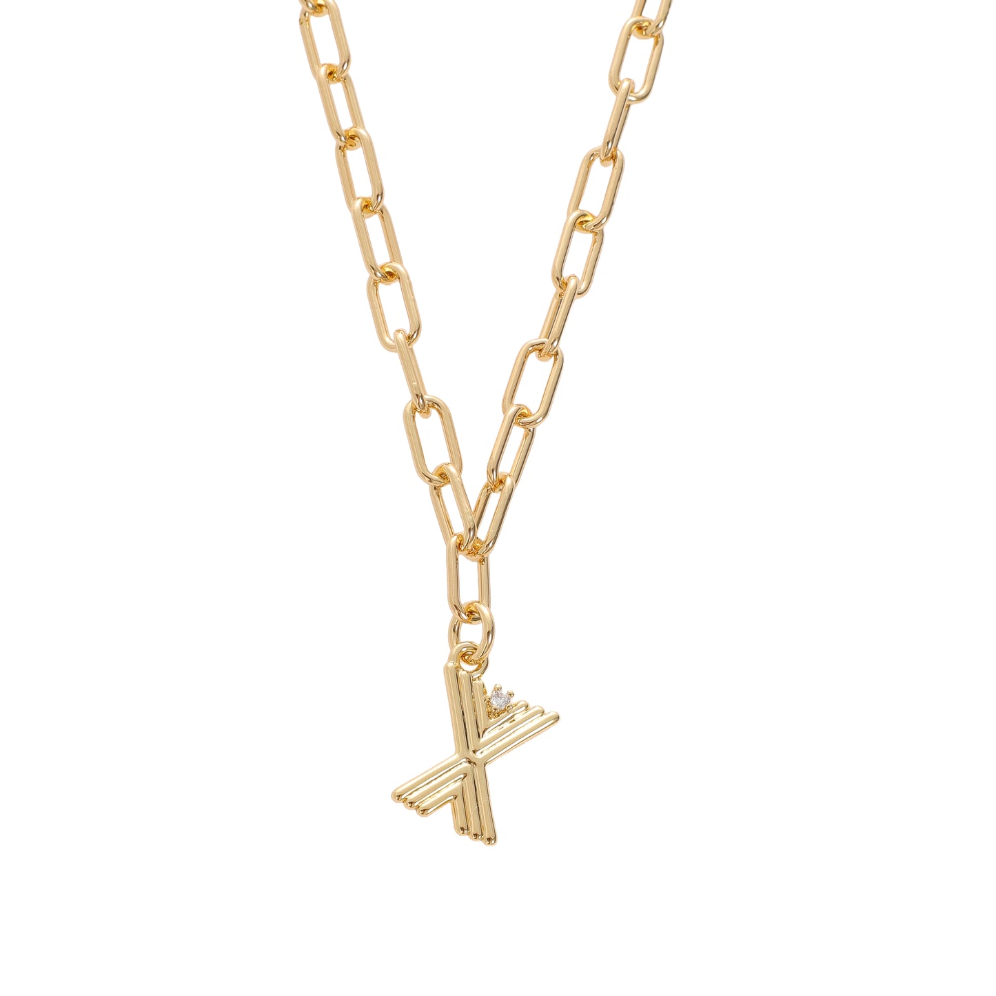 Deco Initial Necklace