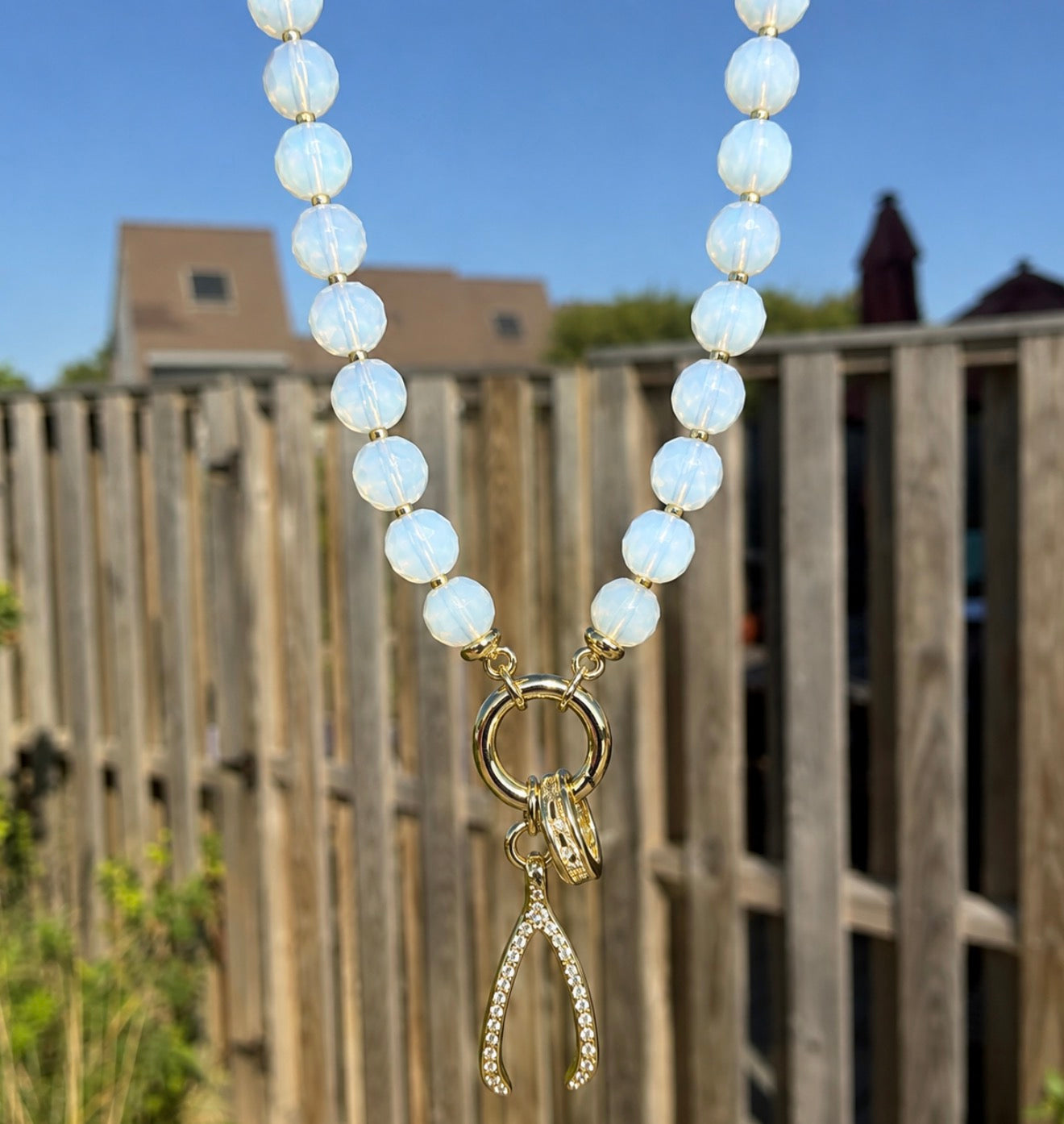 Opaline Talisman Necklace