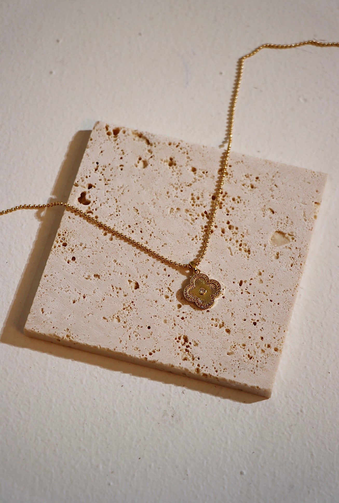 Radiant Clover Necklace