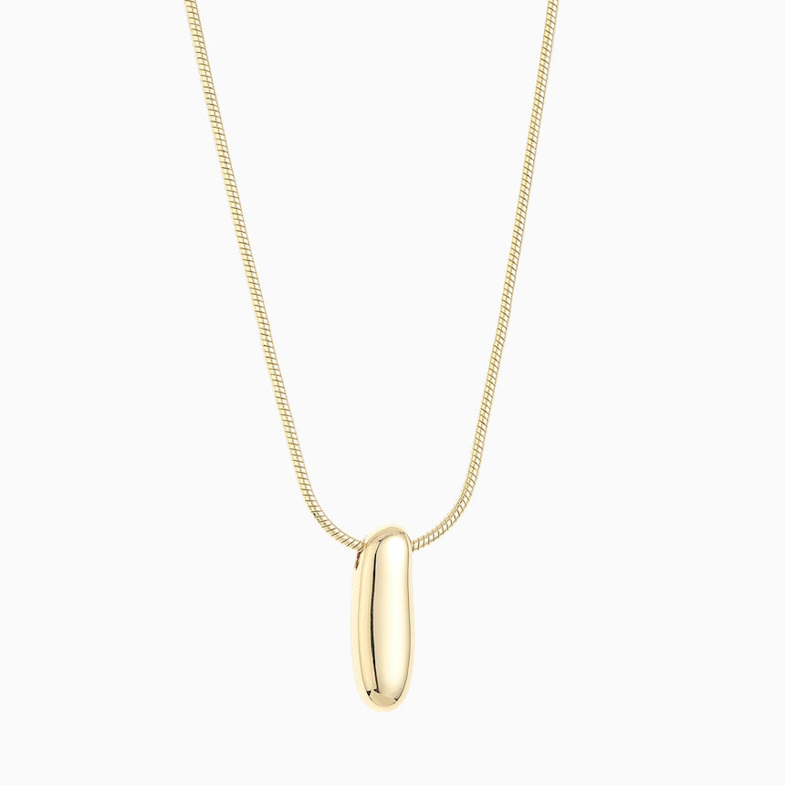 Large Balloon Initial Necklace