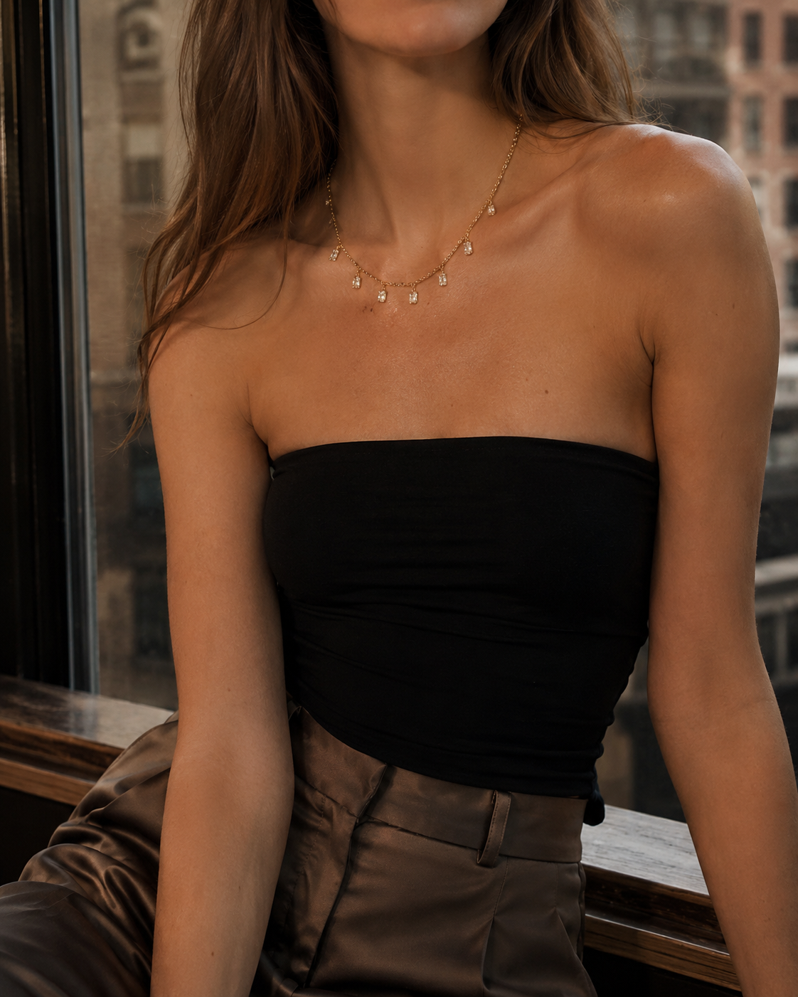 Celeste Drop Necklace