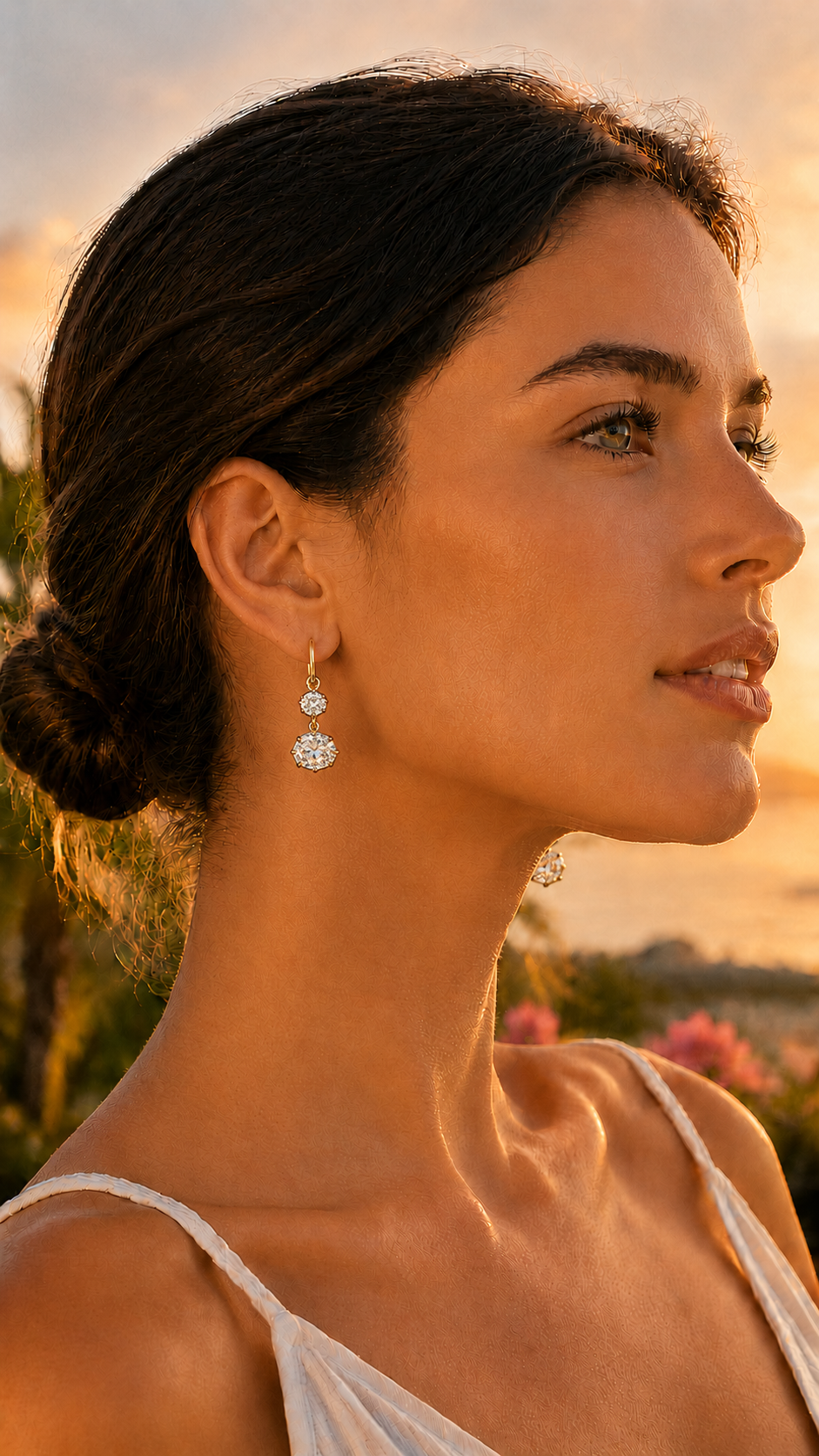 Hampton Crystal Drop Earrings