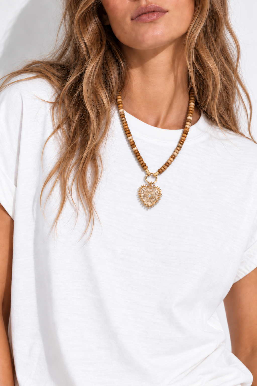 Solara Heart Necklace