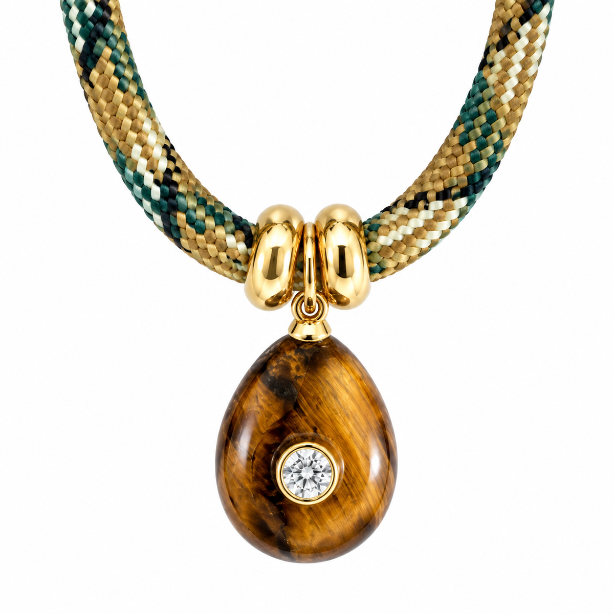 Terrain Pear Cord Necklace