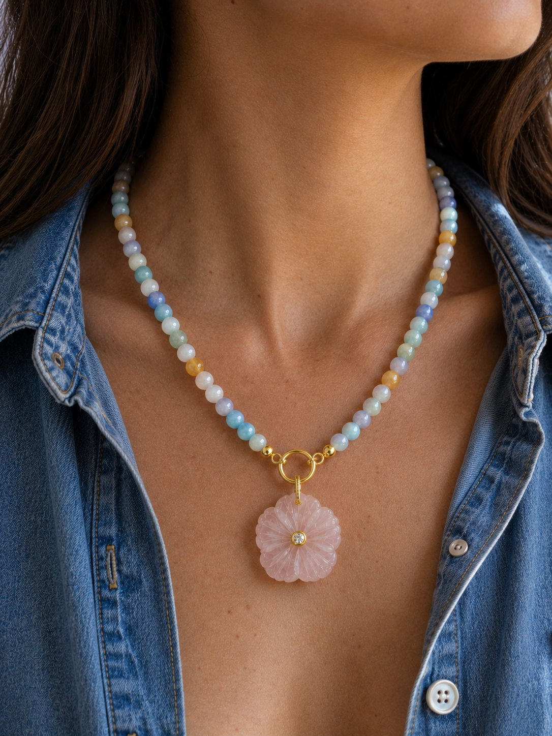 Bloom Convertible Charm Necklace