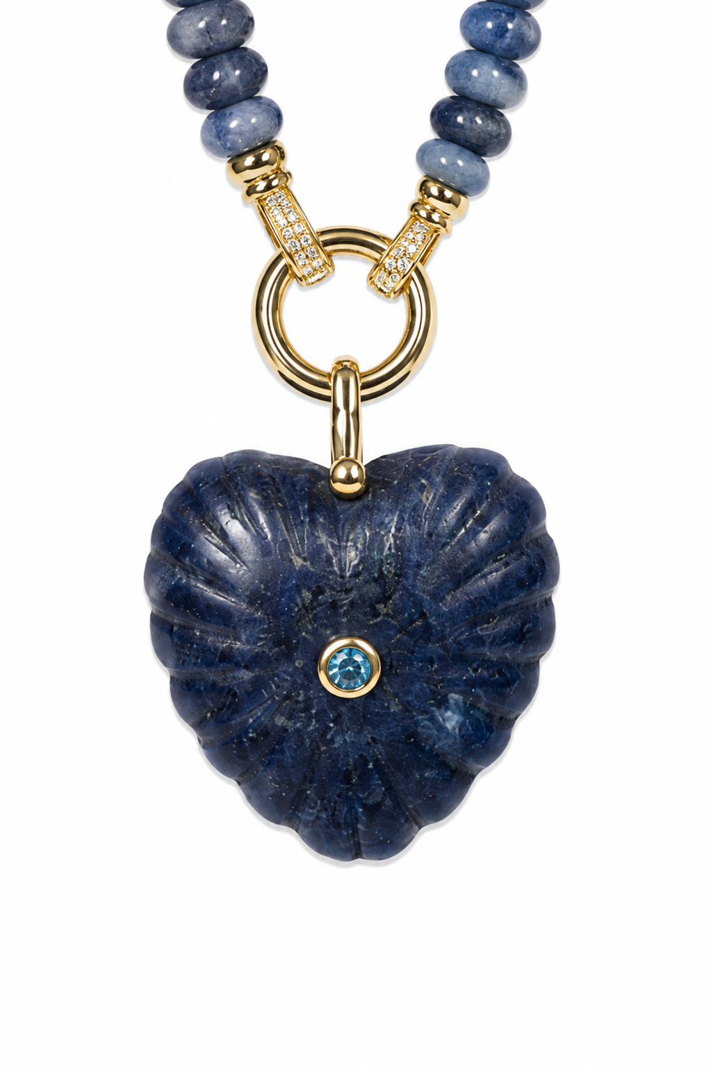 Cove Lapis Heart Necklace