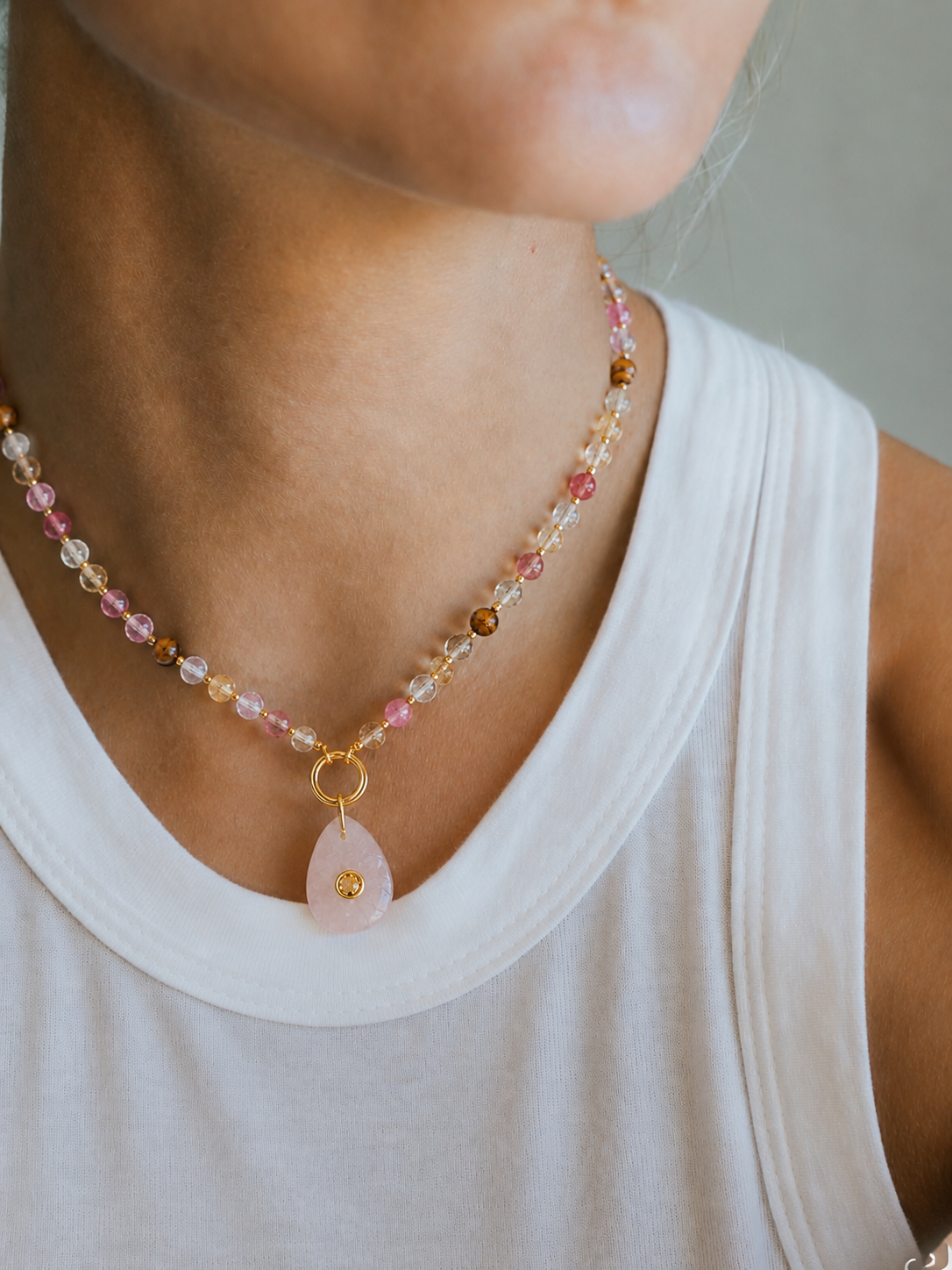 Rosaline Pendant Necklace