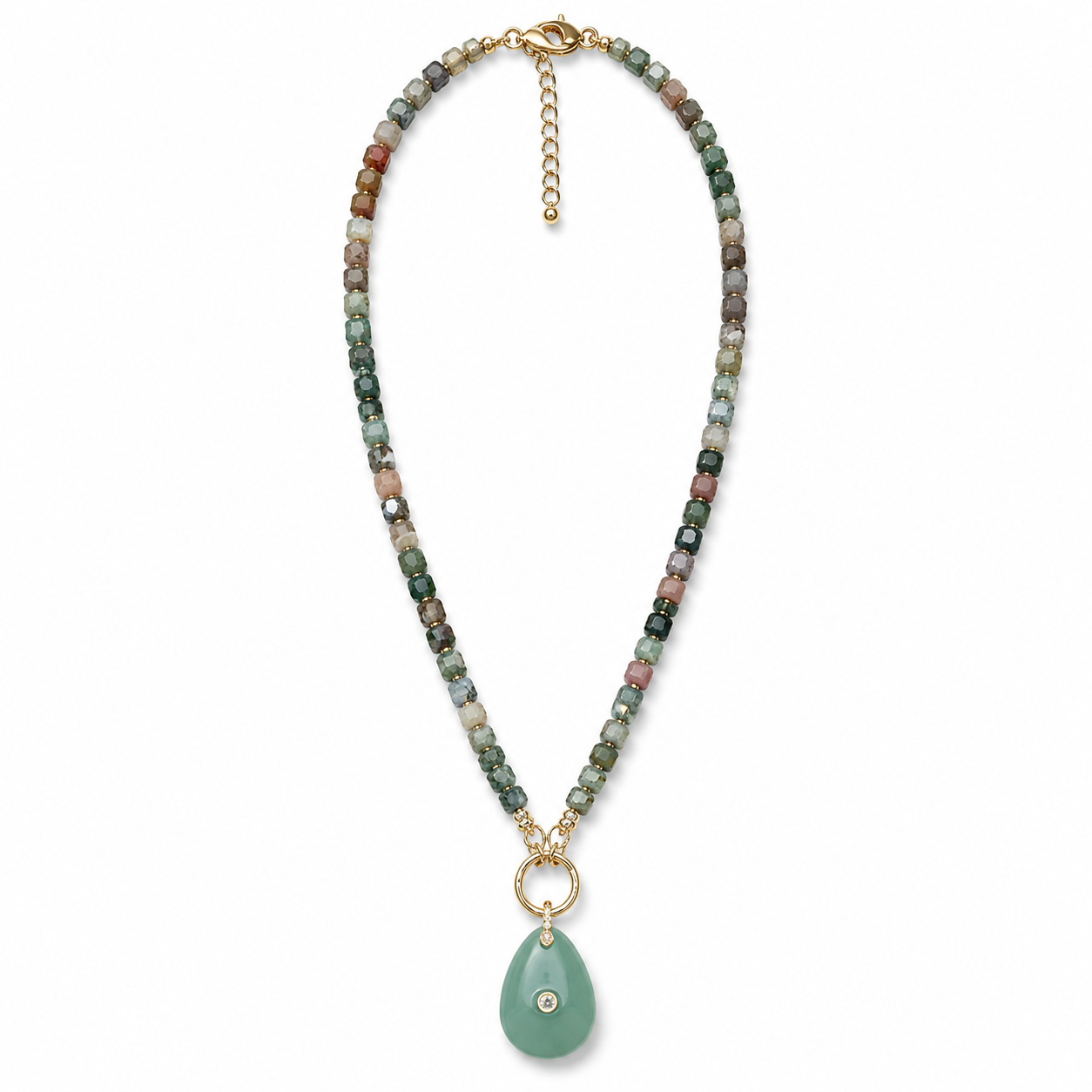 Sage Harbor Drop Necklace