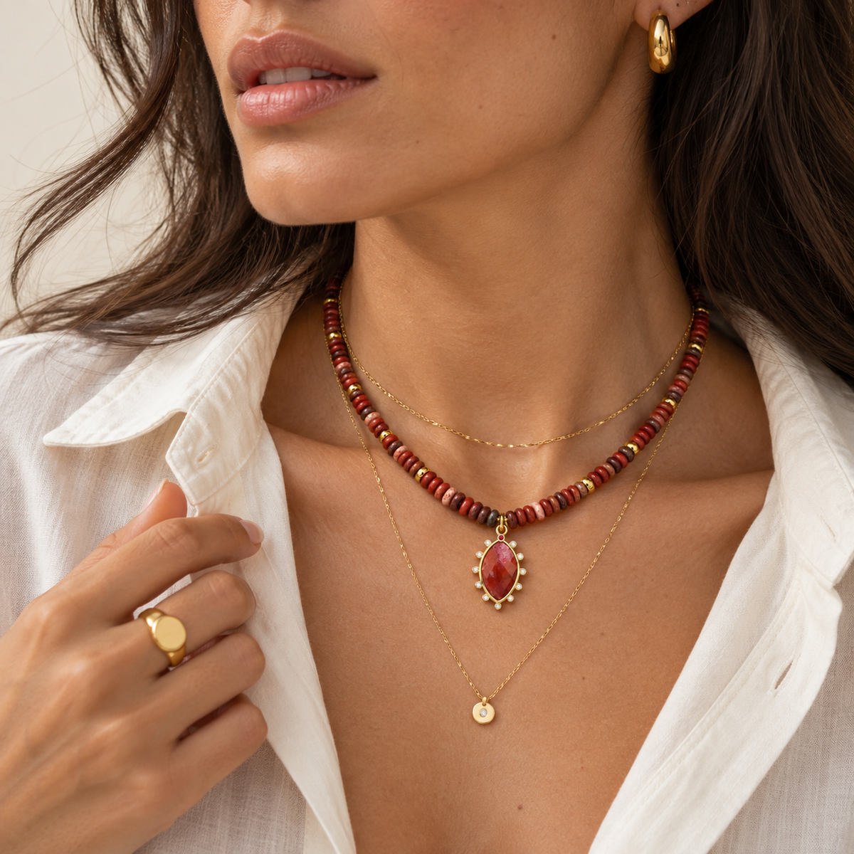 Jasper Canyon Necklace