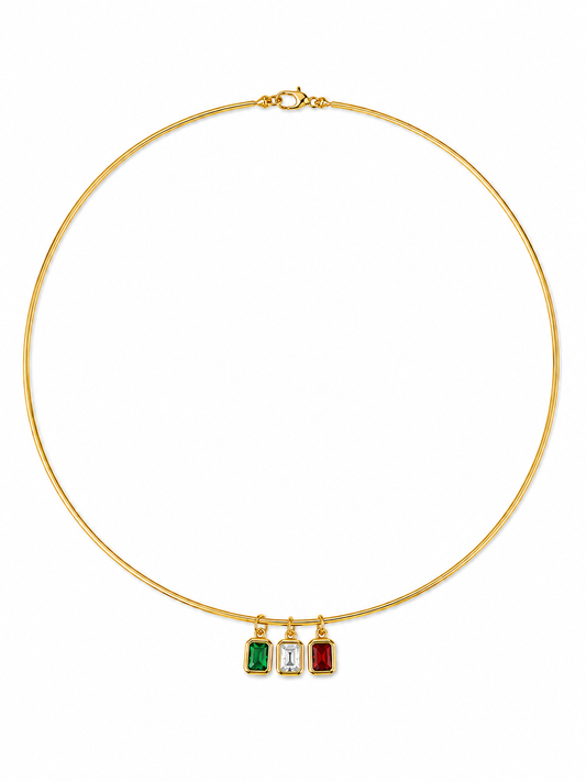 Holiday Trio Charm Collar