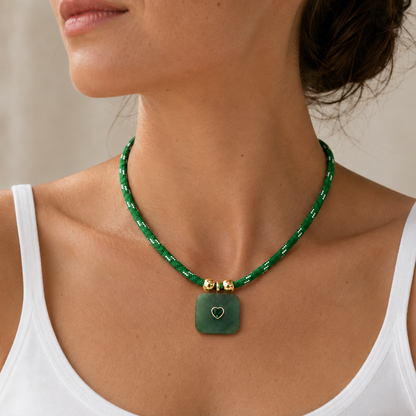 Slate Cord Necklace
