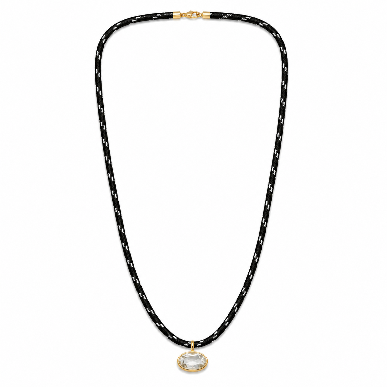 Oval Cord Necklace