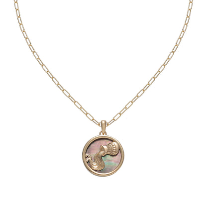 Zodiac Medallion Pendant