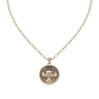 Zodiac Medallion Pendant