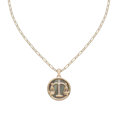 Zodiac Medallion Pendant