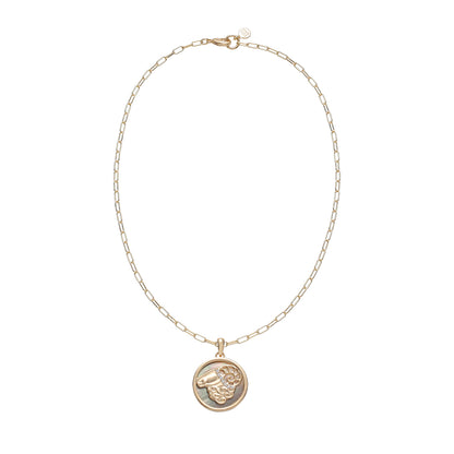 Zodiac Medallion Pendant