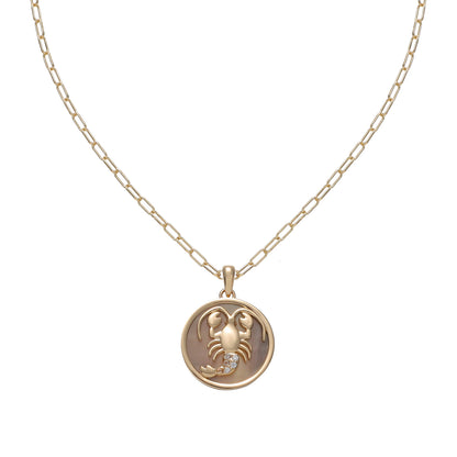 Zodiac Medallion Pendant