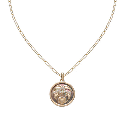 Zodiac Medallion Pendant