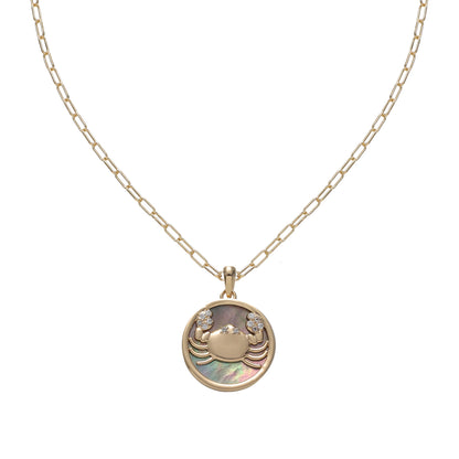 Zodiac Medallion Pendant