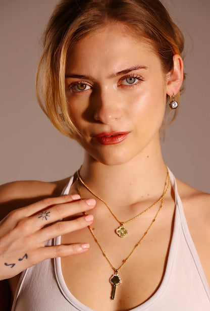 Radiant Clover Necklace