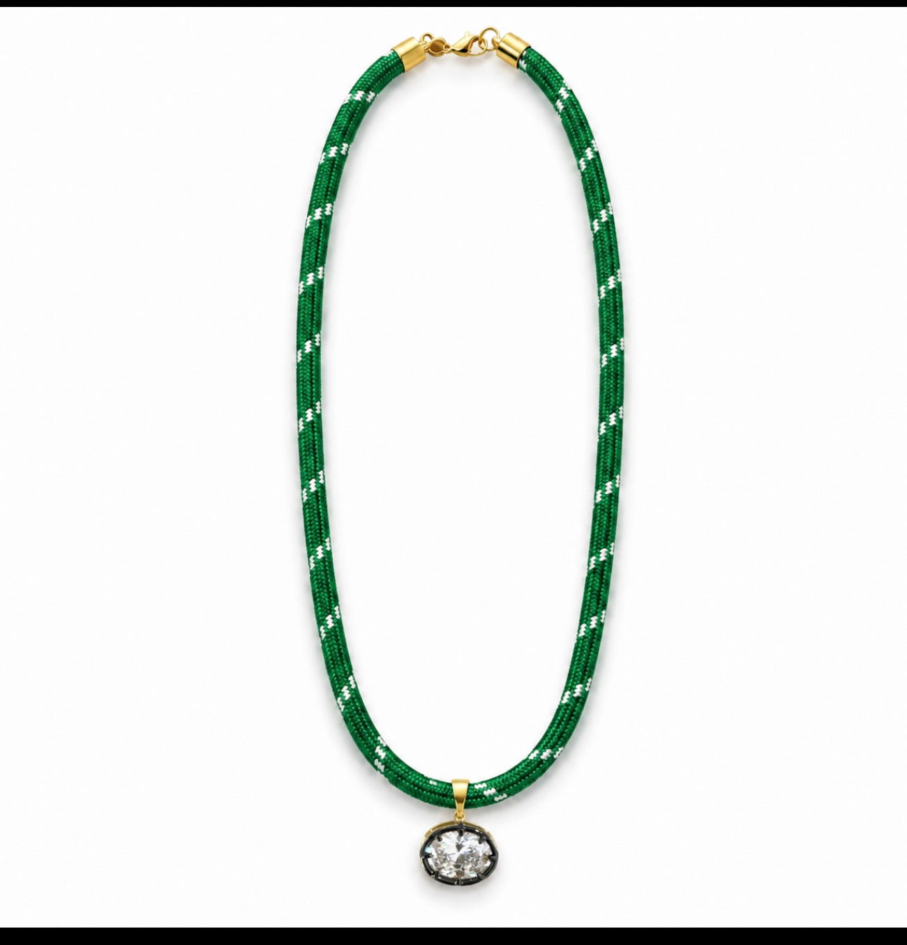 Oval Cord Necklace