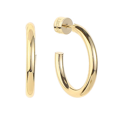 Classic Golden Hoops