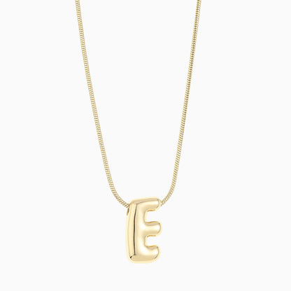 Balloon Initial Necklace