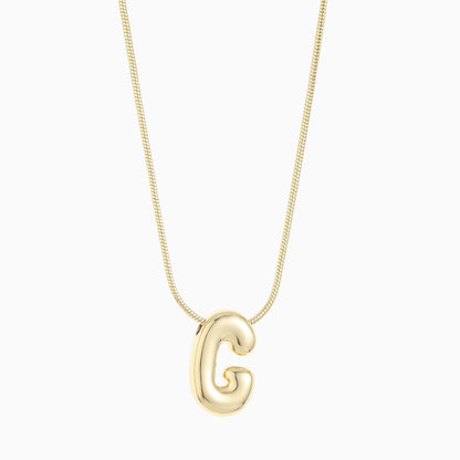 Balloon Initial Necklace