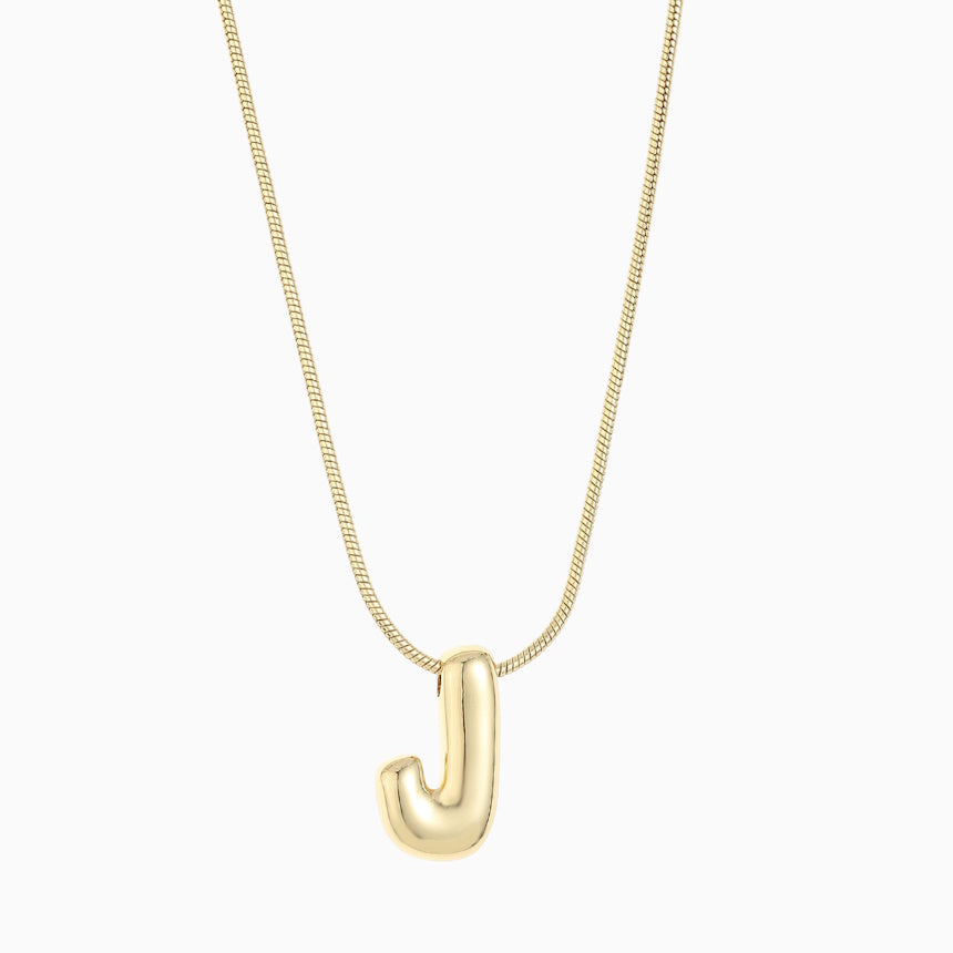 Balloon Initial Necklace