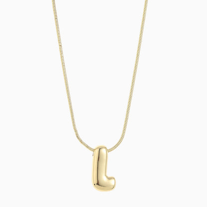 Balloon Initial Necklace