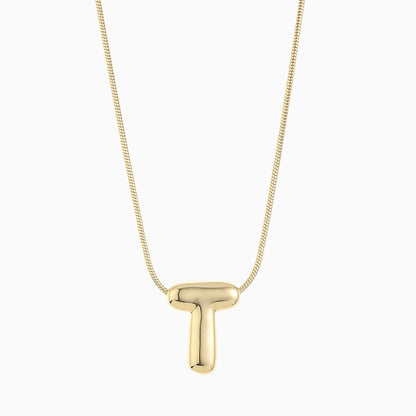 Balloon Initial Necklace