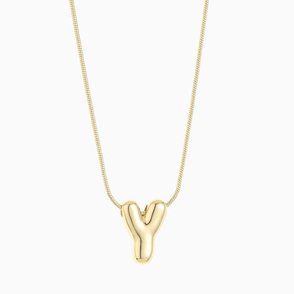 Balloon Initial Necklace