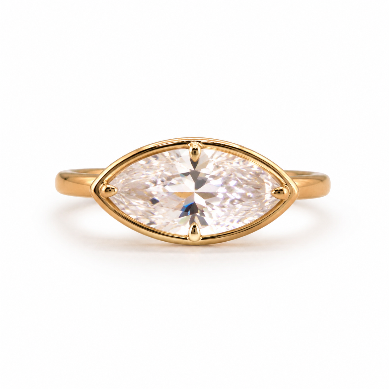Marquise Pinky Ring