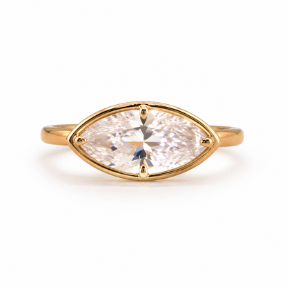Marquise Pinky Ring