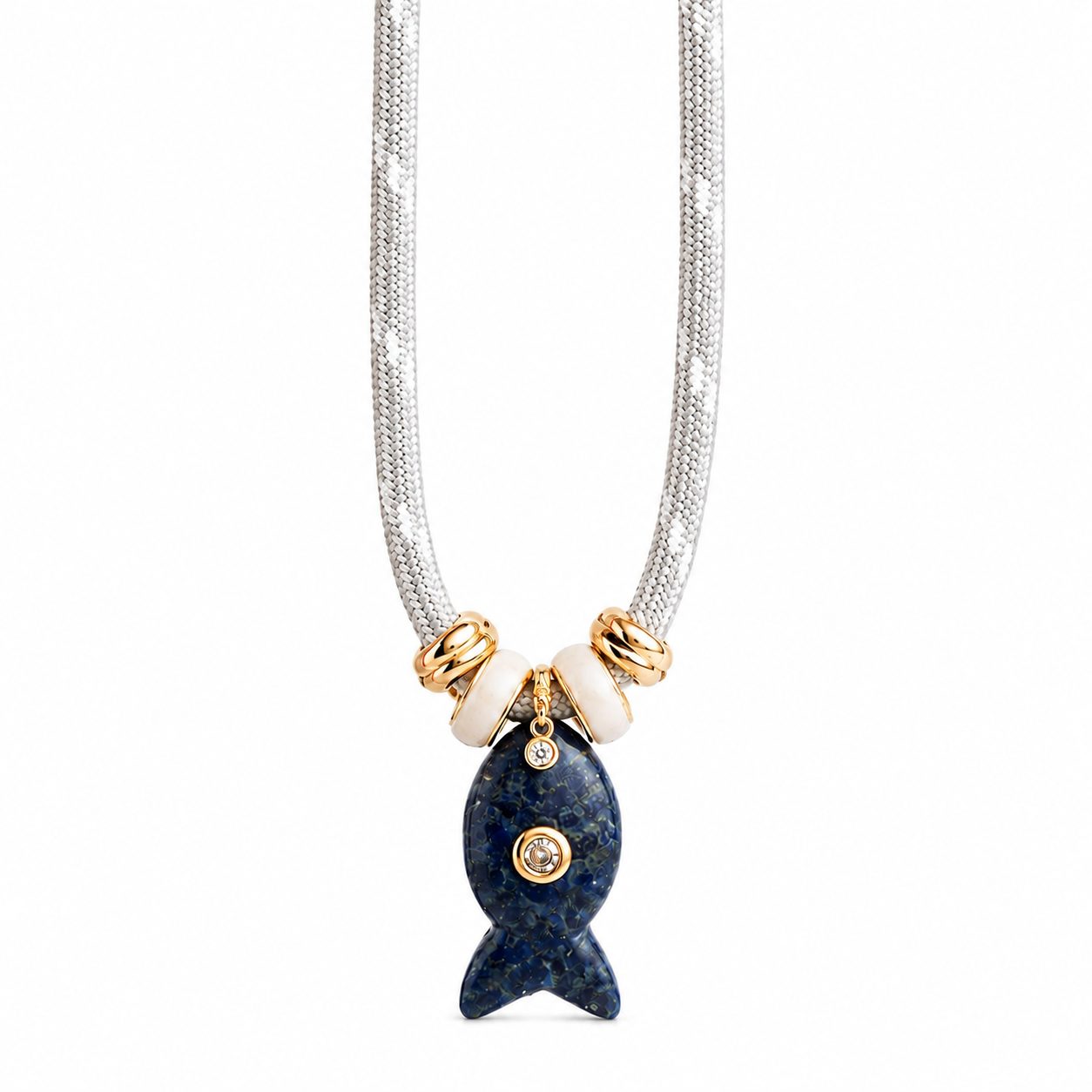 Marina Fish Cord Necklace