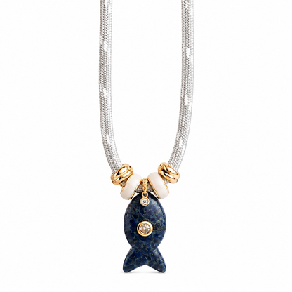 Marina Fish Cord Necklace