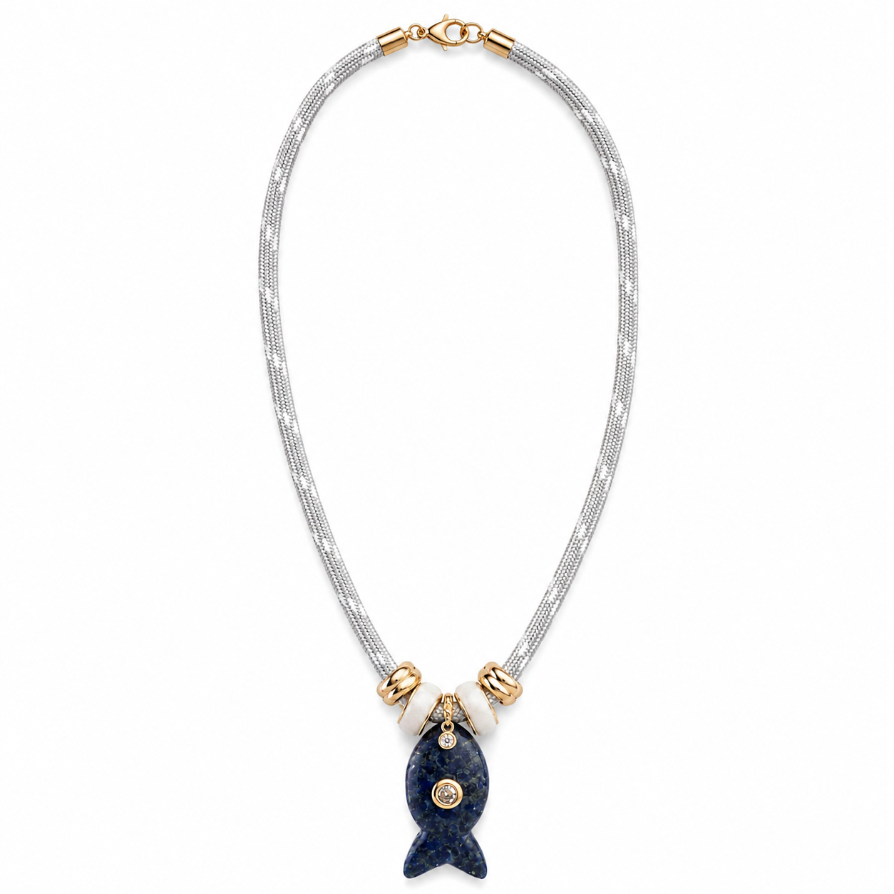 Marina Fish Cord Necklace