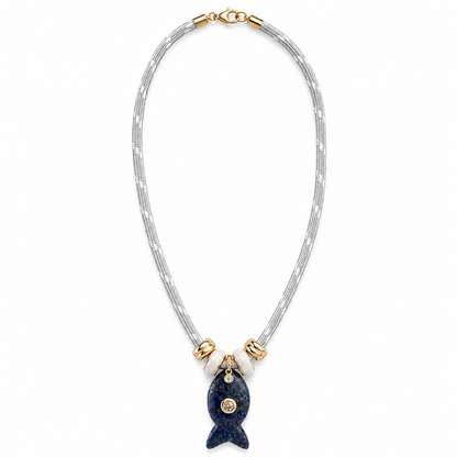 Marina Fish Cord Necklace