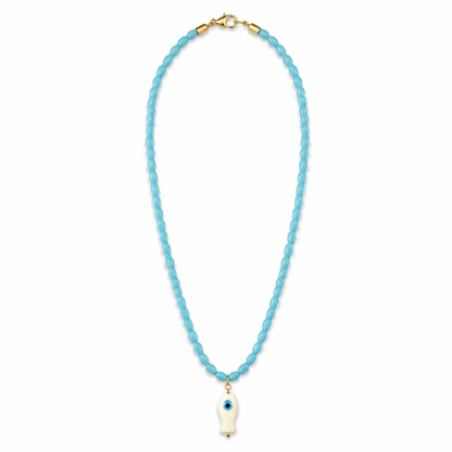 Capri Eye Fish Necklace
