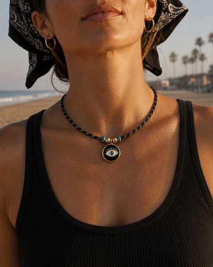 Venice Eye Paracord Necklace