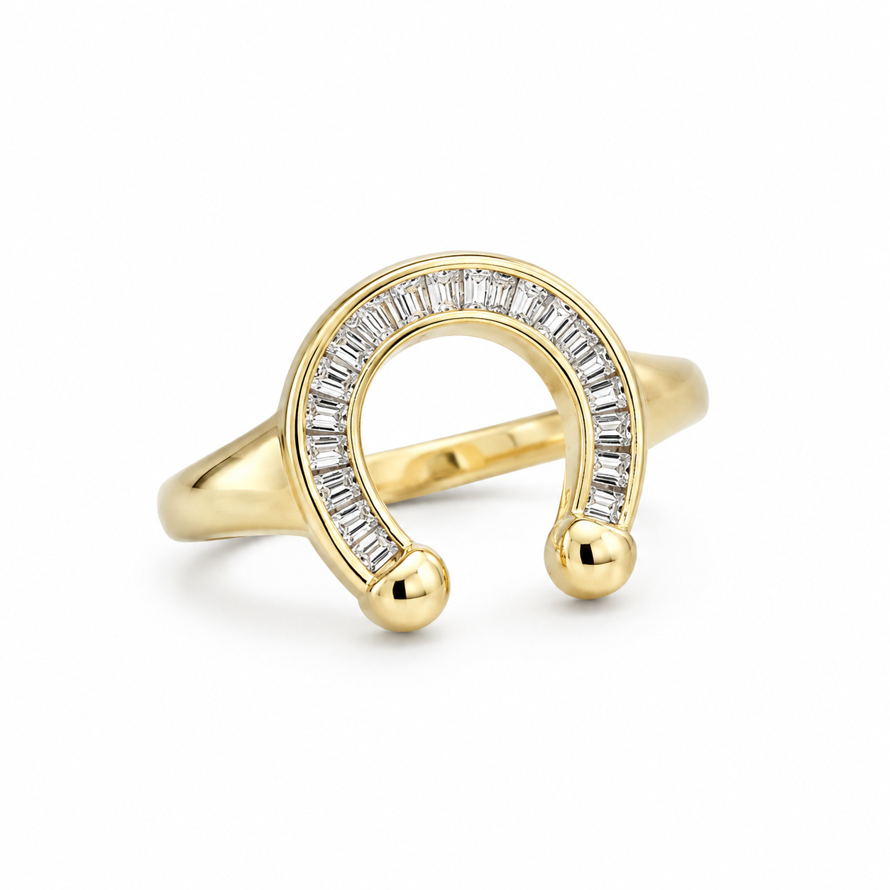 Lucky Horseshoe Ring