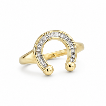 Lucky Horseshoe Ring